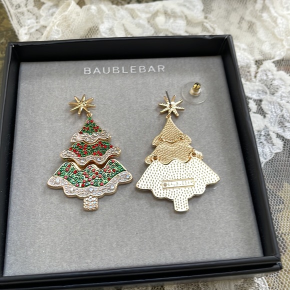 Baublebar 🎄 Christmas Tree Earrings - Picture 3 of 9